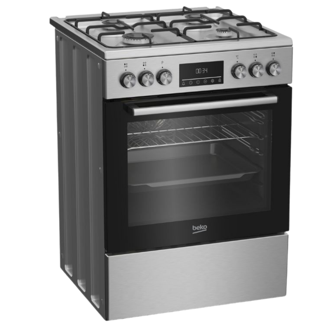 BEKO STANDING COOKER 4 GAS BURNER